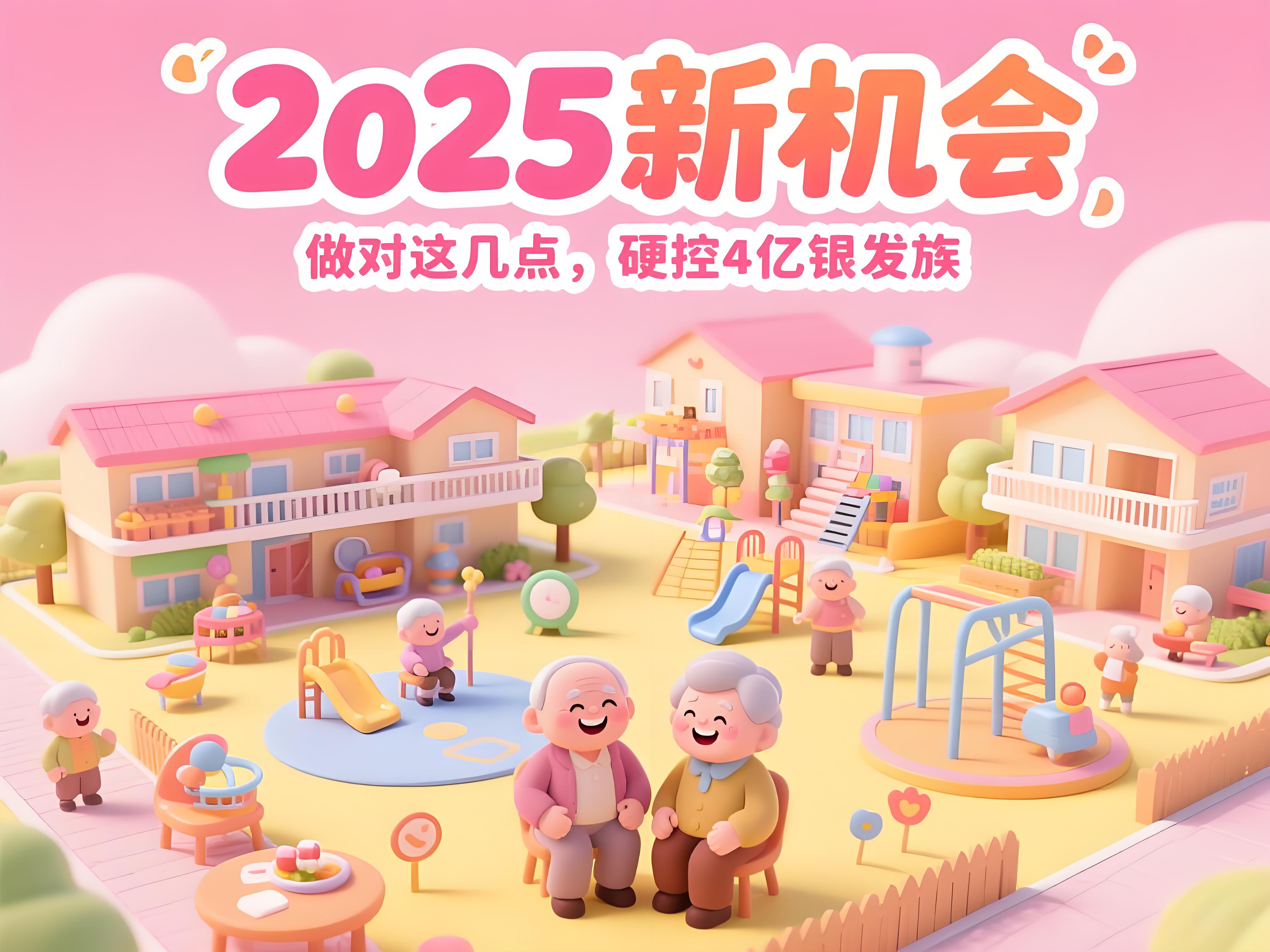 2025新机会：做对这几点，硬控4亿银发族
